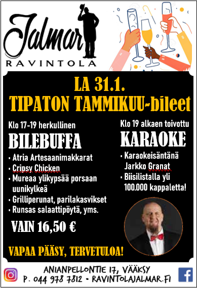 Tipaton Tammikuu-bileet